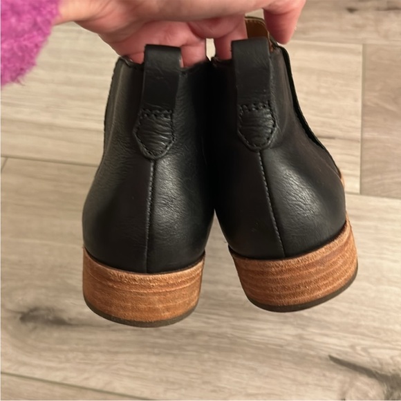 Kork-Ease Black Velma Leather Ankle Boots+Born Black Leather Ankle Boots Bundle - Picture 3 of 16